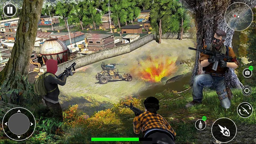 Survival Fire Battlegrounds 3D v1.25 MOD APK (God Mode)