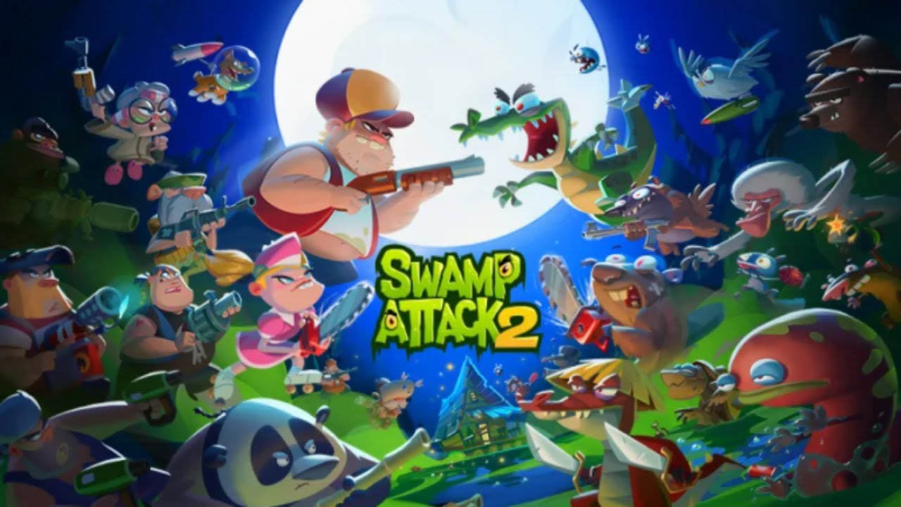 Swamp Attack 2 MOD APK v1.0.22.730 (Unlimited Money)