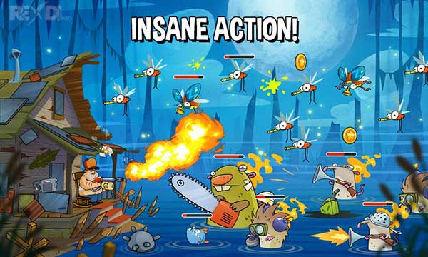Swamp Attack MOD APK 4.1.2.279 (Money/Energy) Android