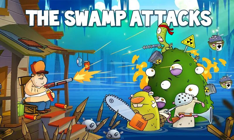 Swamp Attack v4.1.4.291 APK + MOD (Unlimited Money)