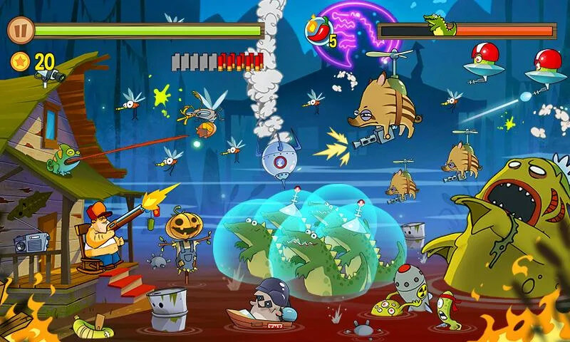 Swamp Attack v4.1.4.291 APK + MOD (Unlimited Money)