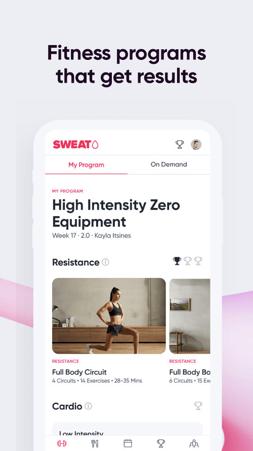 Sweat: Fitness App For Women v7.1 MOD APK (Premium Unlocked)