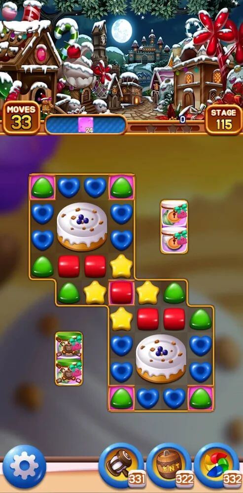 Sweet Cookies Kingdom v1.12.0 MOD APK (Instant Win)