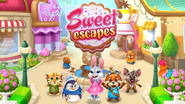 Sweet Escapes: Design a Bakery 7.6.588 Apk + Mod (Life/Gold/Star) Android