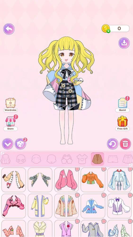 Sweet Girl: Doll Dress Up Game v1.2.8 MOD APK (Unlocked All Skins, Unlimited Money)