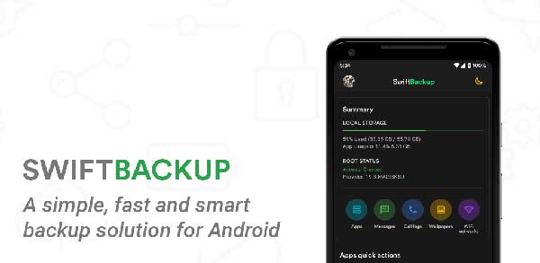 Swift Backup 3.7.2 [Premium] Apk + Mod for Android