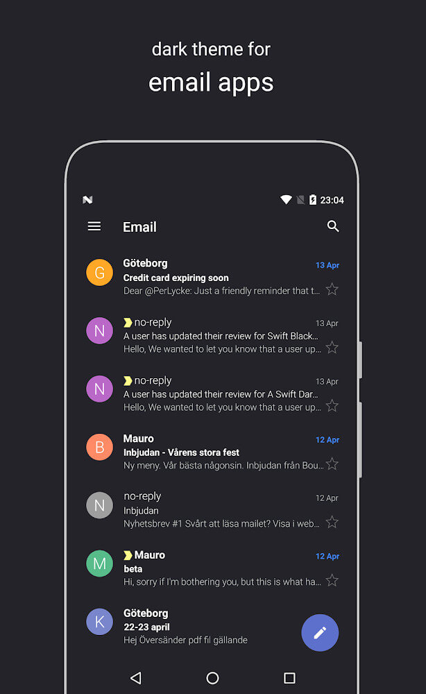 Swift Dark Substratum Theme v320 APK (Patched)