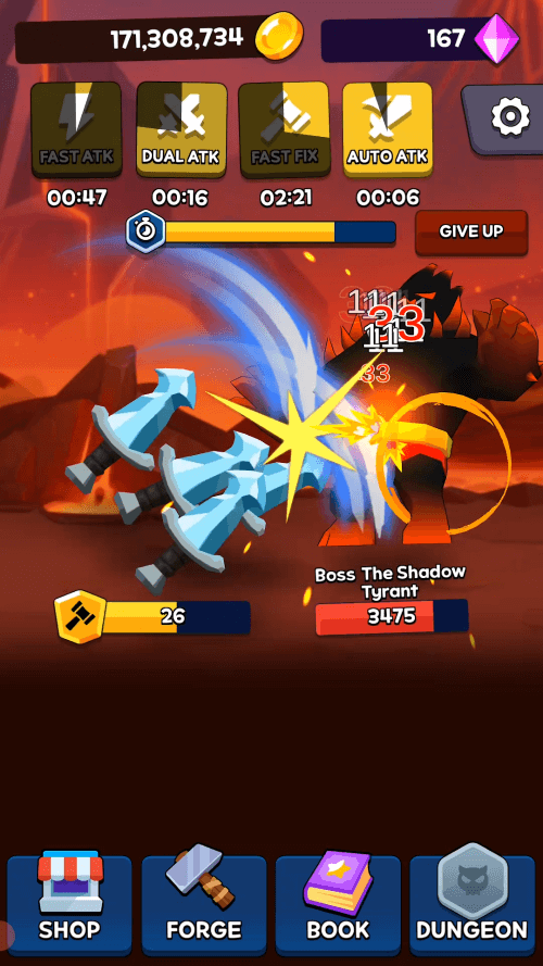 Sword Clicker v1.2.11 MOD APK (Unlimited Gold, Diamonds)