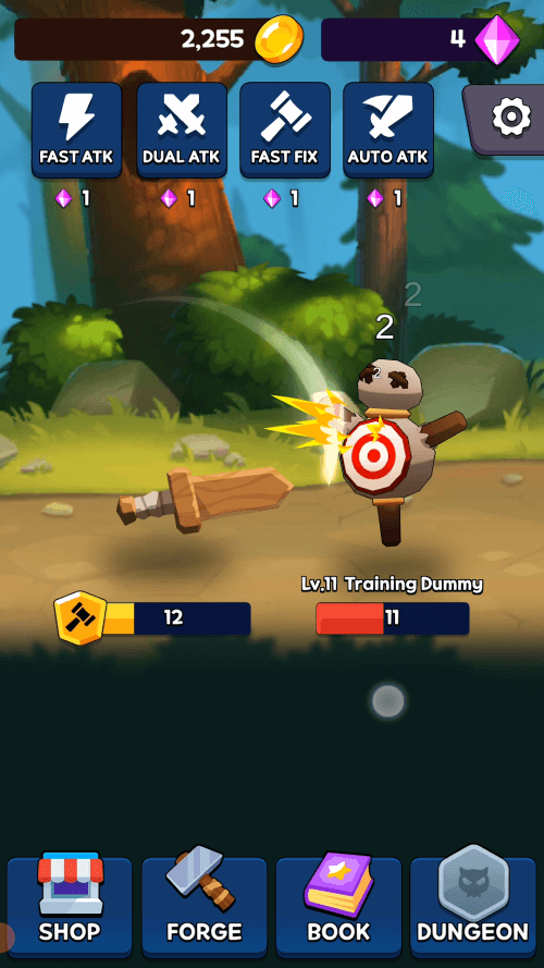 Sword Clicker v1.2.11 MOD APK (Unlimited Gold, Diamonds)