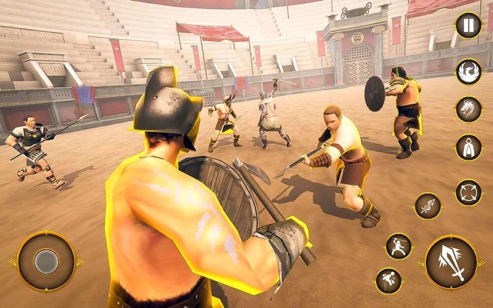 Sword Fighting Gladiator Games v1.3 MOD APK (Unlimited Money, Speed)