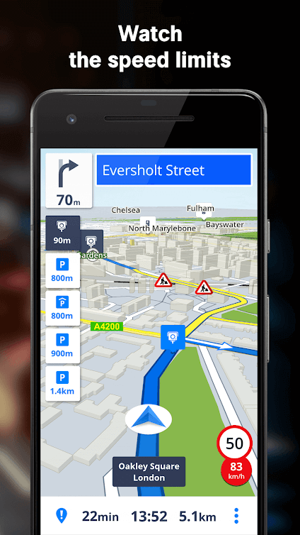 Sygic GPS Navigation & Maps v24.4.3-2333 MOD APK (Premium Unlocked)