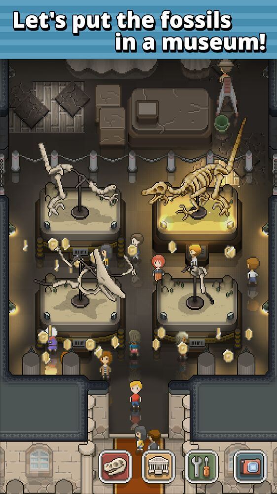 TAP! DIG! MY MUSEUM! v1.9.9 MOD APK (Unlimited Money)