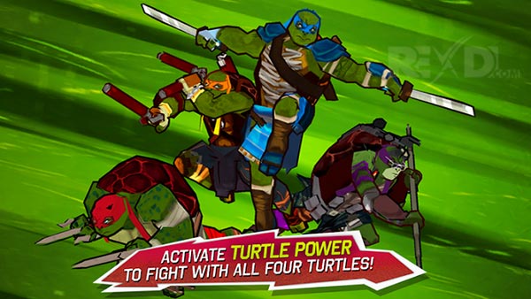 TMNT Brothers Unite 1.0.2 APKDATA Game for Android