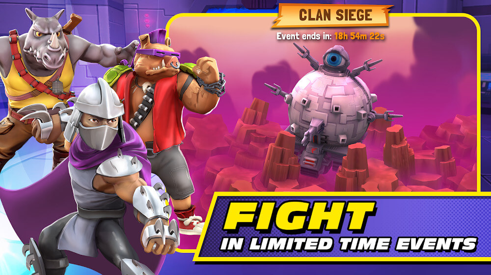 TMNT: Mutant Madness v1.49.4 MOD APK (Unlimited Skills)