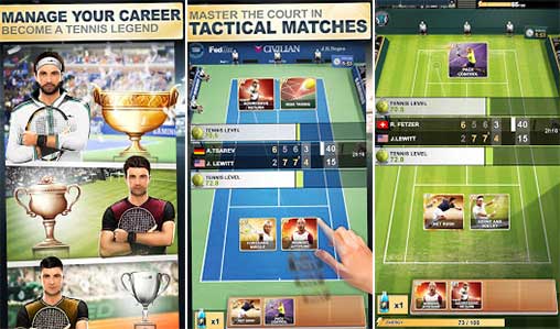 TOP SEED Tennis 2.55.1 Apk + Mod (Gold/Money/Energy) Android