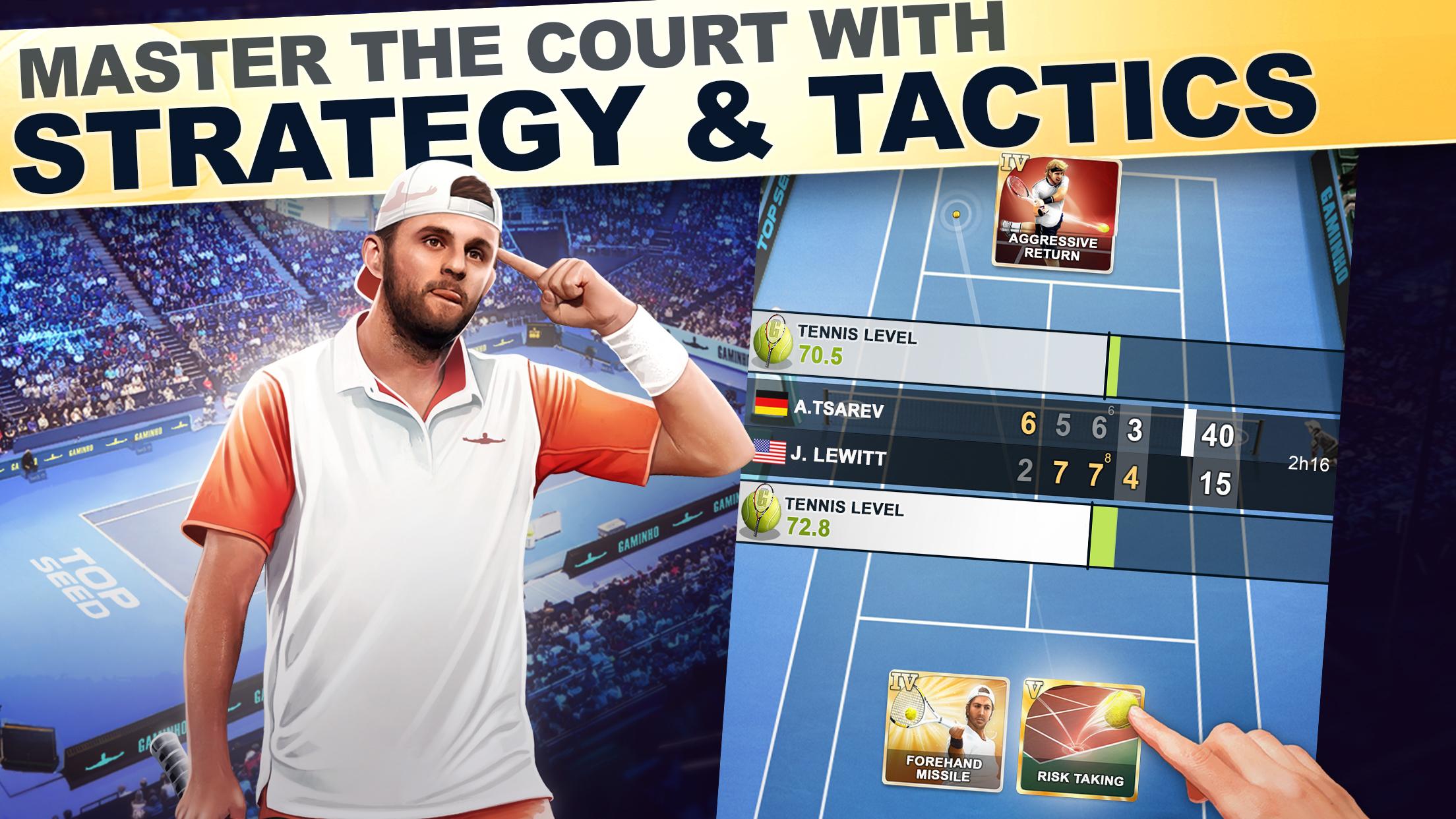 TOP SEED Tennis MOD APK 2.64.1 (Unlimited Money)