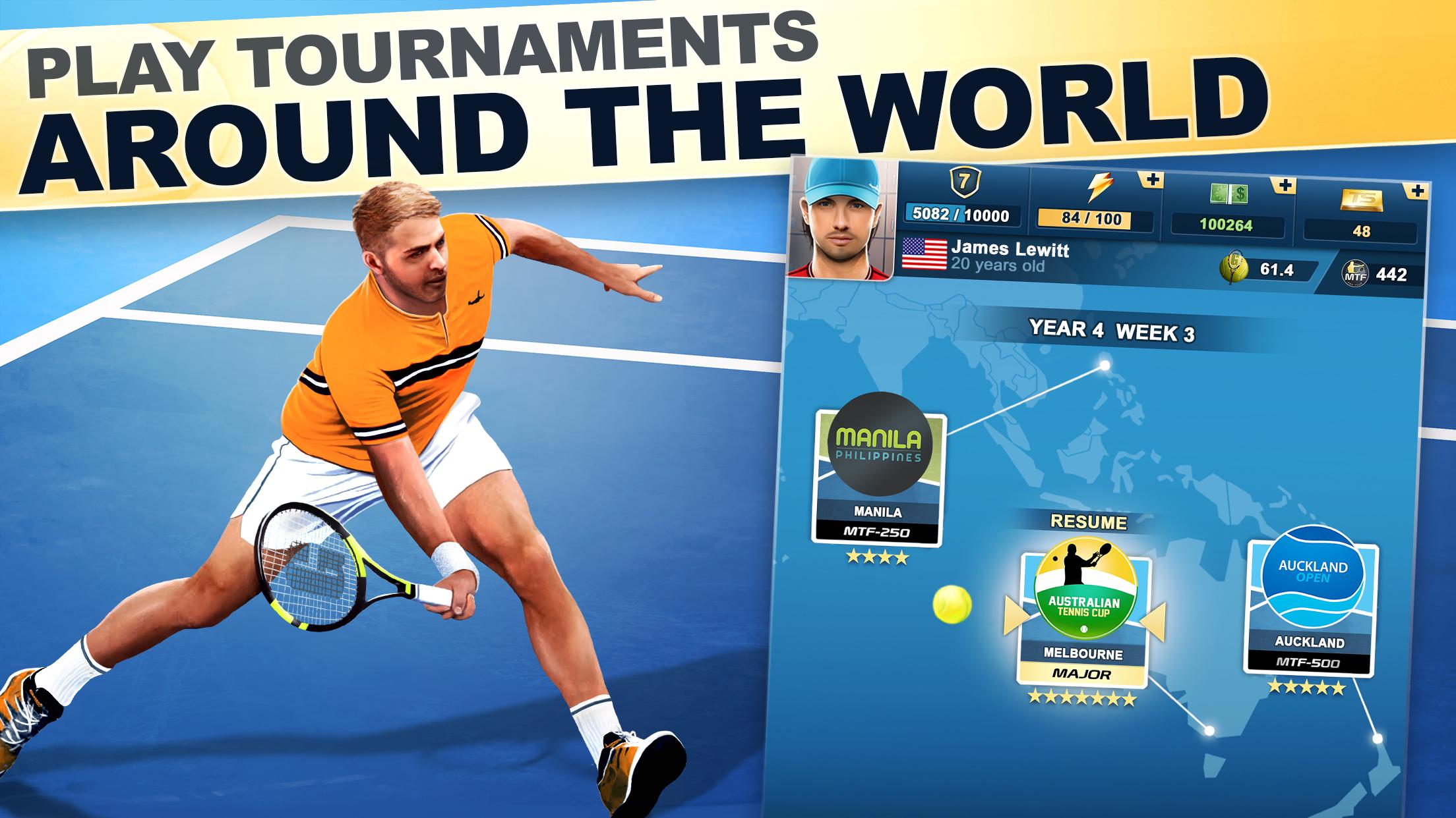 TOP SEED Tennis MOD APK 2.64.1 (Unlimited Money)