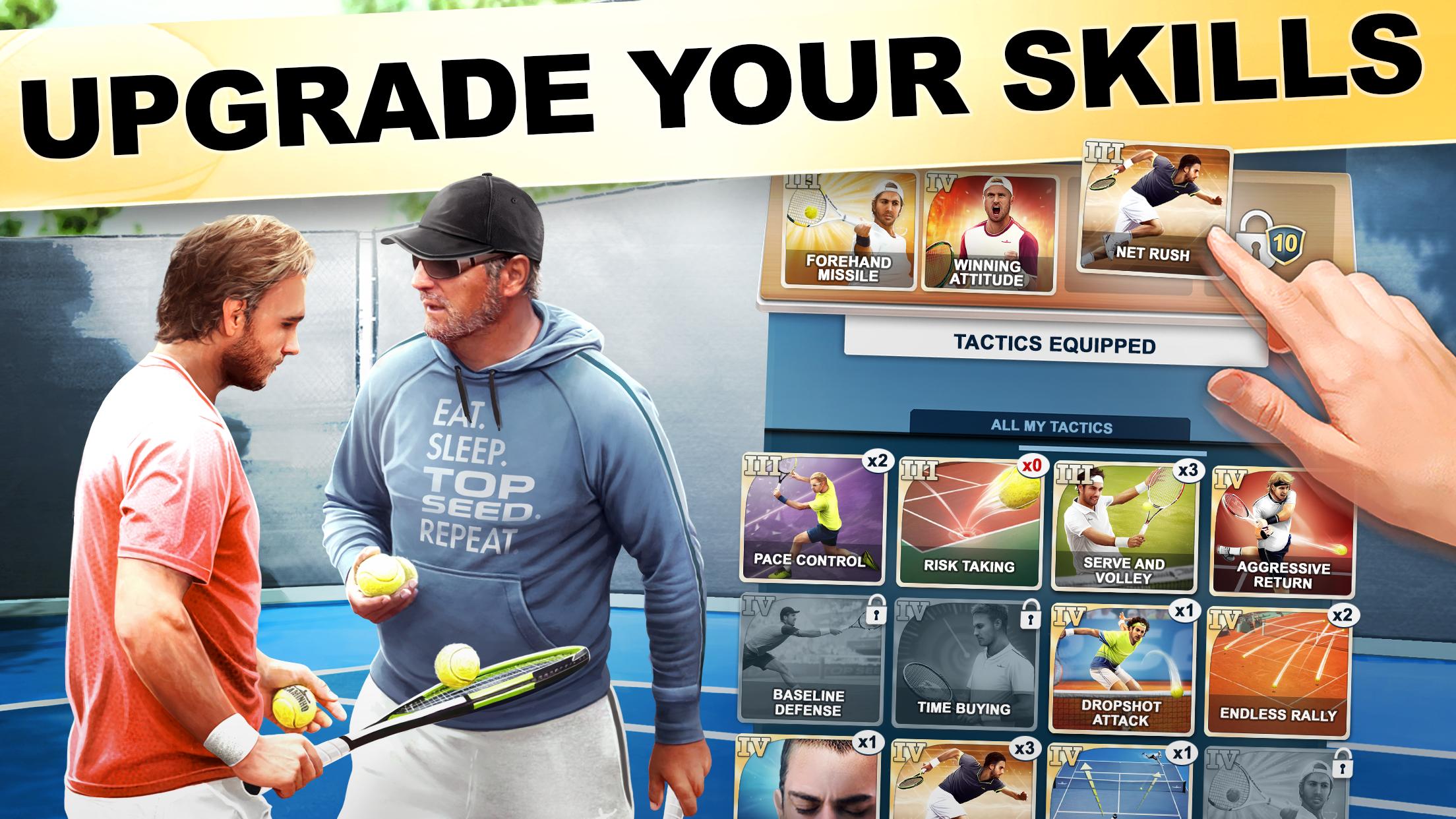 TOP SEED Tennis MOD APK 2.64.1 (Unlimited Money)