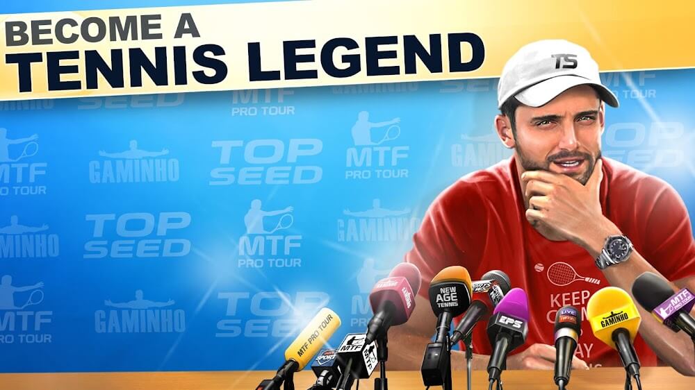 TOP SEED Tennis Manager 2024 v2.65.1 MOD APK (Unlimited Cash, Unlimited Gold)