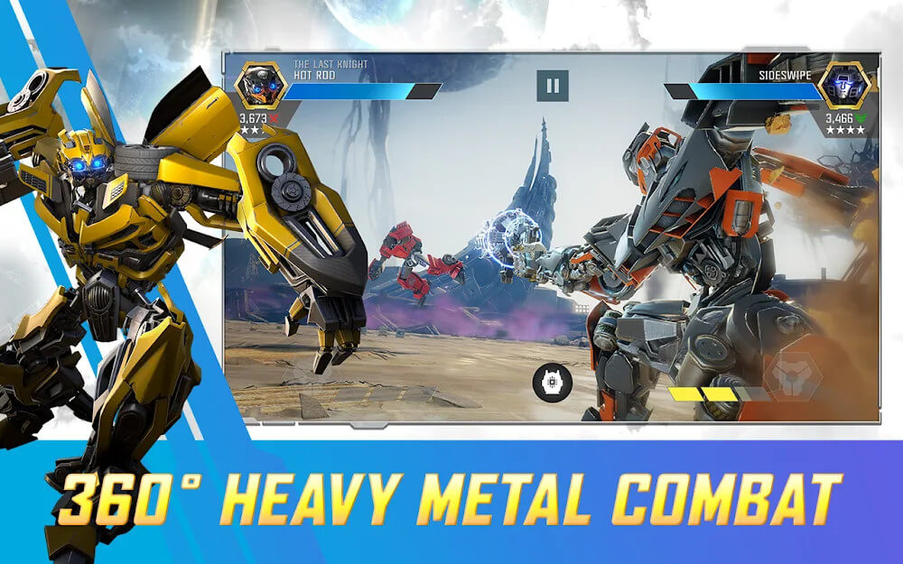 TRANSFORMERS: Forged to Fight v9.2.0 MOD APK (Damage, God Mode, Unlimited Skill)