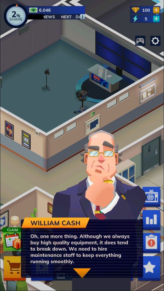 TV Empire Tycoon APK + MOD (Unlimited Money) v1.11