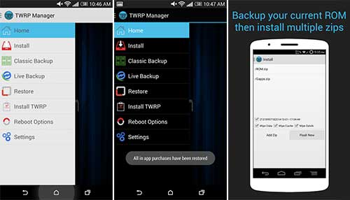 TWRP Manager (Requires ROOT) 9.0 Apk Full Unlocked