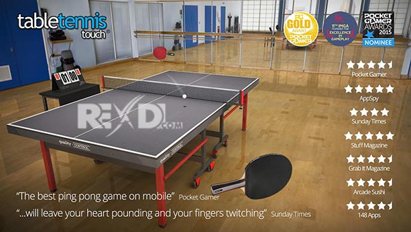 Table Tennis Touch 3.4.3.57 Apk + Mod + Data for Android
