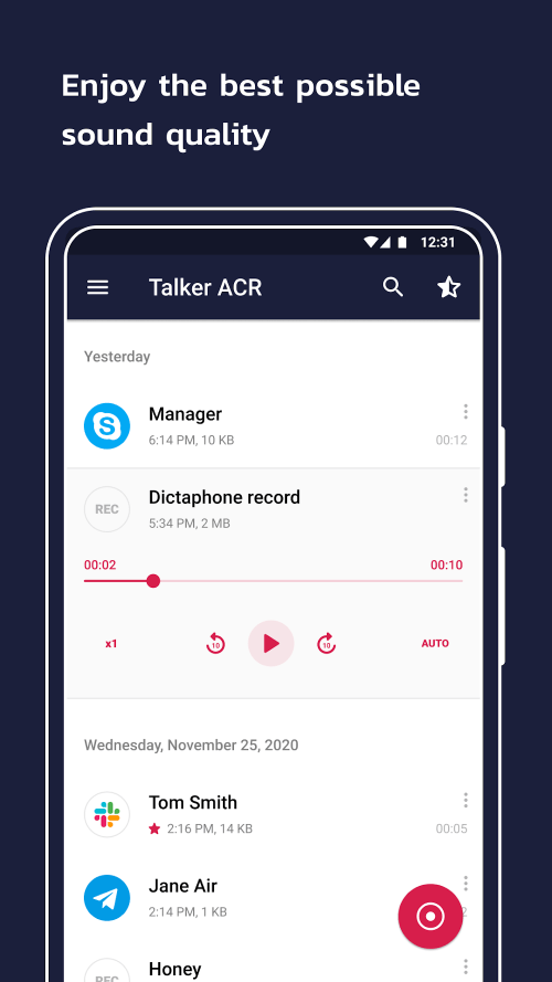 Talker ACR v1.1.263 MOD APK (Premium Unlocked)