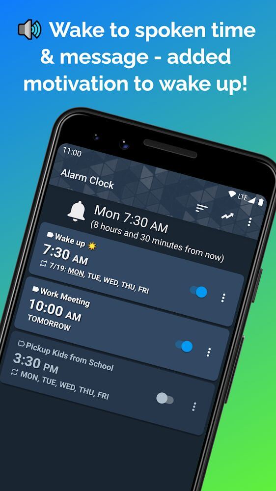 Talking Alarm Clock Beyond v5.7.0 MOD APK (Premium Unlocked)