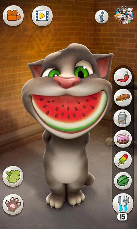 Talking Tom Cat v4.0.2.24 APK + MOD (Unlimited Food)