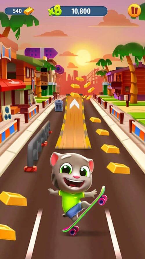 Talking Tom Gold Run v7.4.1.6611 MOD APK (Unlimited Money)