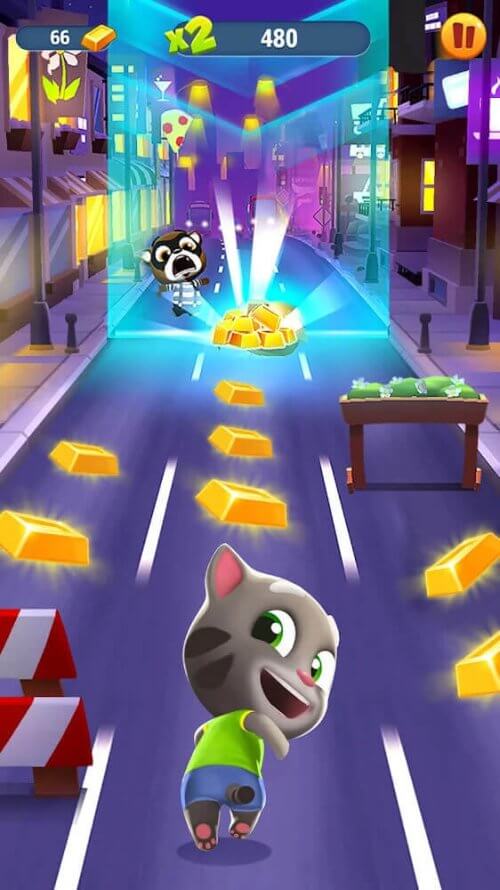 Talking Tom Gold Run v7.4.1.6611 MOD APK (Unlimited Money)