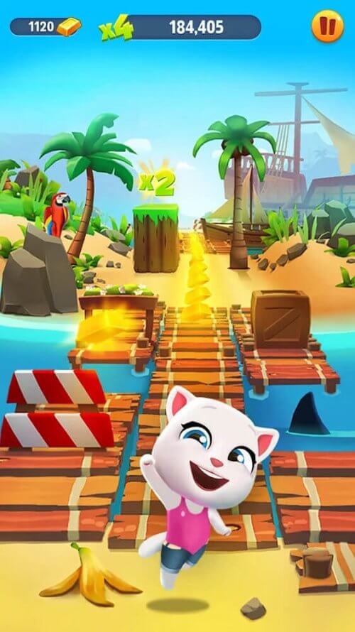 Talking Tom Gold Run v7.4.1.6611 MOD APK (Unlimited Money)