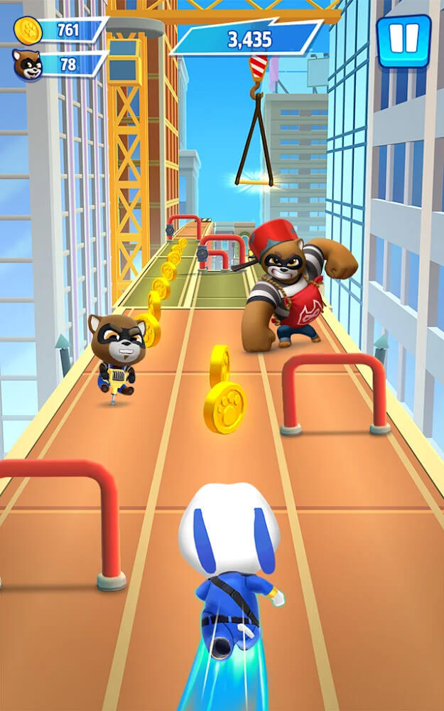 Talking Tom Hero Dash v4.8.0.6539 MOD APK (Unlimited Money)