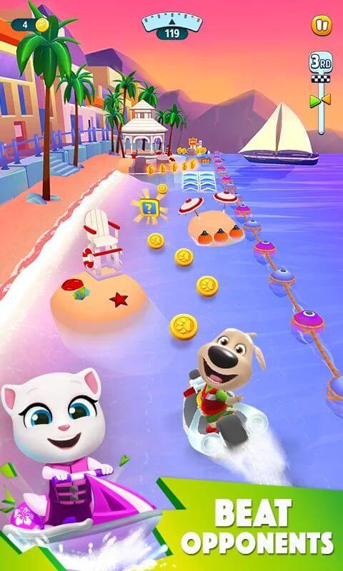 Talking Tom Jetski 2 v1.5.3.497 MOD APK (Unlimited Money)