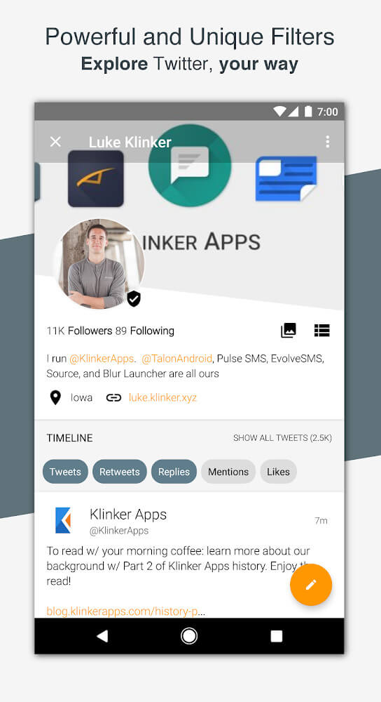 Talon for Twitter v7.10.1.2270 APK (Patched)