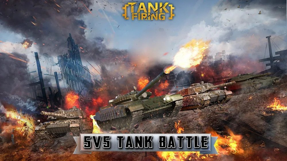 Tank Firing v1.7.1 MOD APK + OBB (Free Rewards)