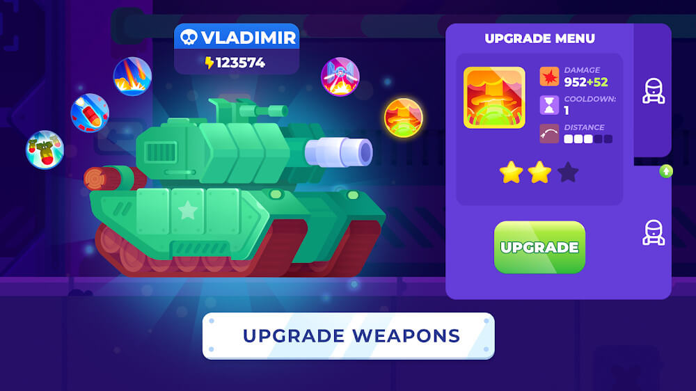 Tank Stars 2 v1.0.1 MOD APK (Unlimited Money)