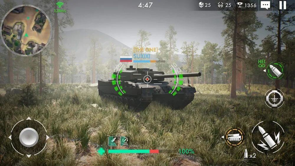 Tank Warfare v1.1.13 MOD APK (Show Enemies Radar)