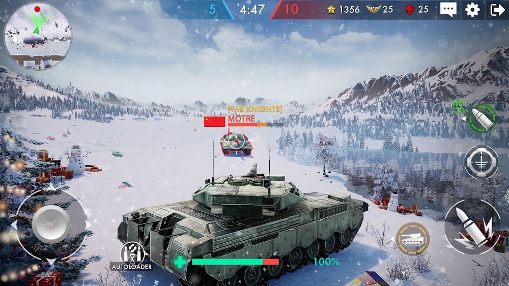 Tank Warfare v1.1.16 MOD APK (Show Enemies Radar)