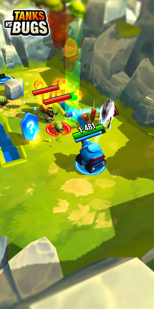 Tanks vs Bugs v1.2.5 MOD APK (High Damage, Health)