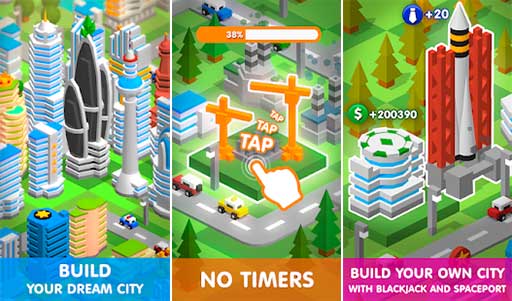 Tap Tap Builder MOD APK 5.2.1 (Unlimited Money) Android