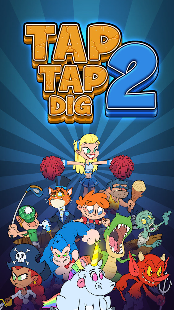 Tap Tap Dig 2 v0.6.5 MOD APK (Diamonds, Keys, No Skill CD)