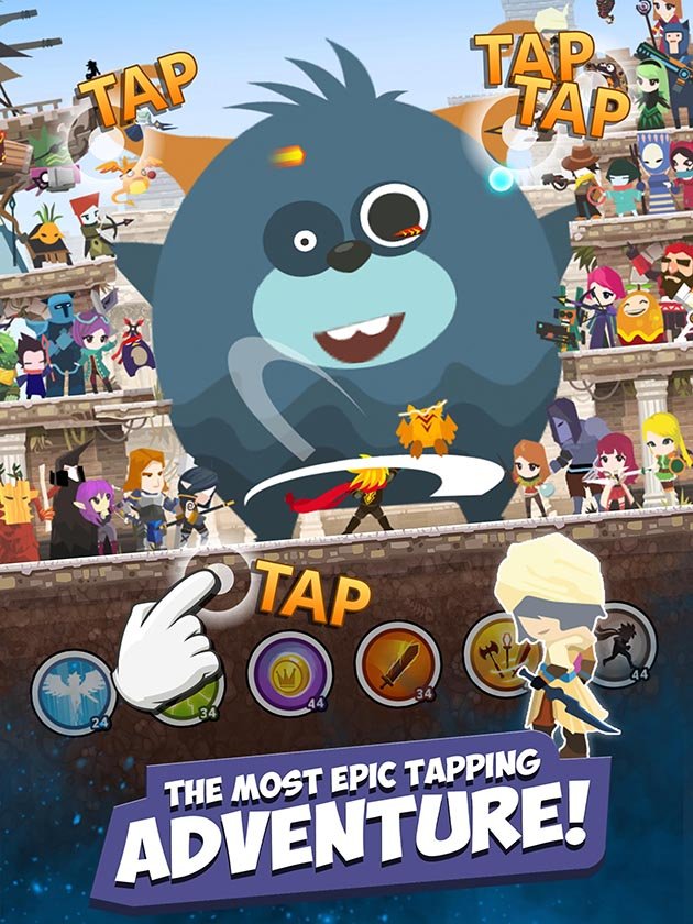 Tap Titans 2 MOD APK v6.11.1 (Unlimited Coins)