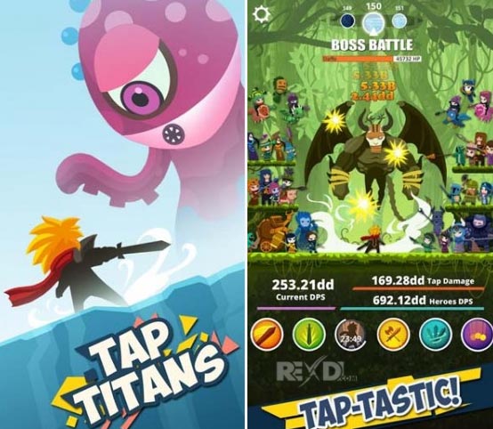Tap Titans 4.1.4 Apk + Mod Unlimited Money for Android