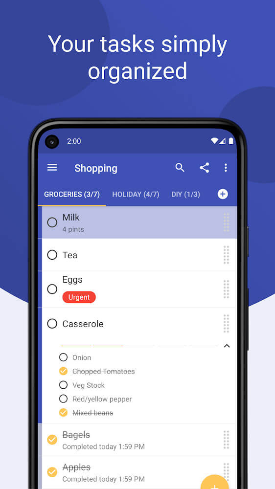 Tasks v3.14.3 APK + MOD (Pro Unlocked)