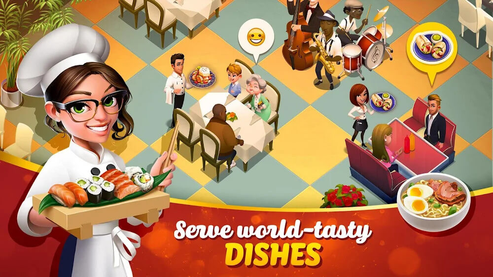 Tasty Town v1.18.3 MOD APK (Unlimited Coins, Diamonds)