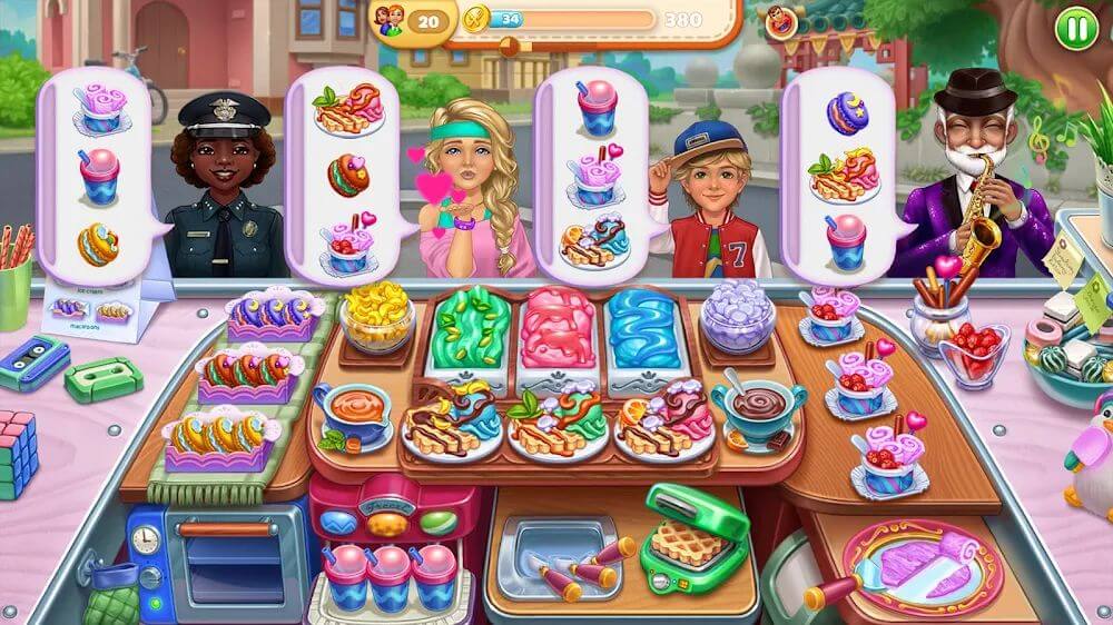 Tasty World - Cooking Fever v1.19.0 MOD APK (Unlimited Money)