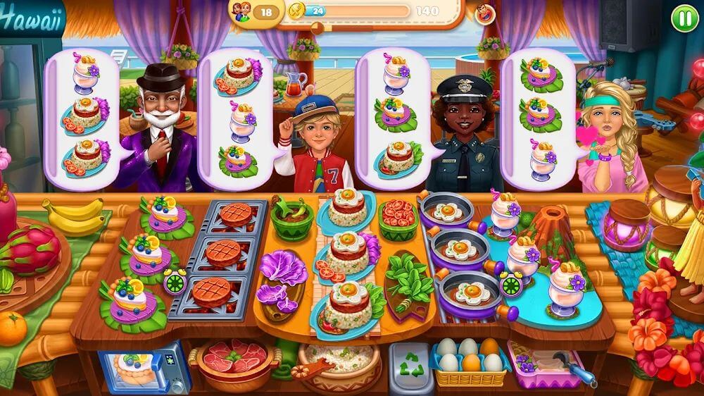 Tasty World - Cooking Fever v1.19.0 MOD APK (Unlimited Money)