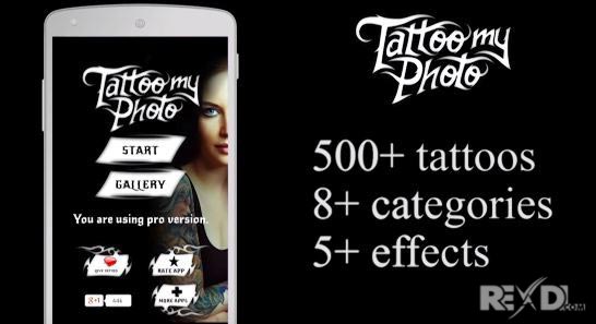Tattoo my Photo 2.0 Pro APK 3.1.12 (Full Version) for Android